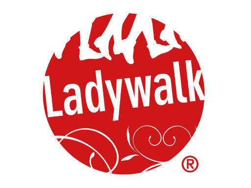 Ladywalk rød - gå mig glad - gå dig glad - foredragsholder Heidi Møller - brug gåturen professionelt - gå mens du arbejder - skridt og kcal - frivillig gå-vært - KOLDING GÅR